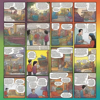 Colorful comics are visually appealing and enhance the storytelling experience.