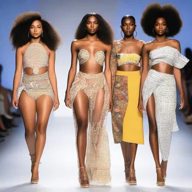 The fashion industry recognized the beauty and diversity by featuring models of different ethnicities and showcasing stunning designs on people of colour in their runway shows.