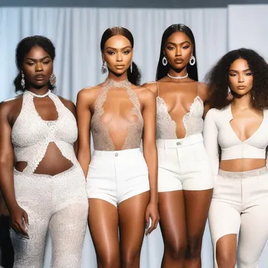 The fashion industry recognized the beauty and diversity by featuring models of different ethnicities and showcasing stunning designs on people of colour in their runway shows.