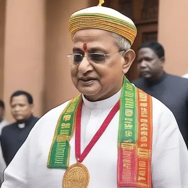 The minister tried to colour his actions by claiming divine intervention.