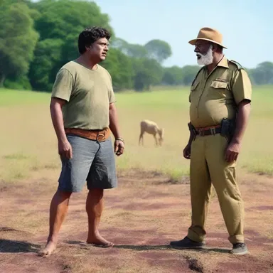 The director wanted to colour the outcome of the movie by giving a misleading explanation.