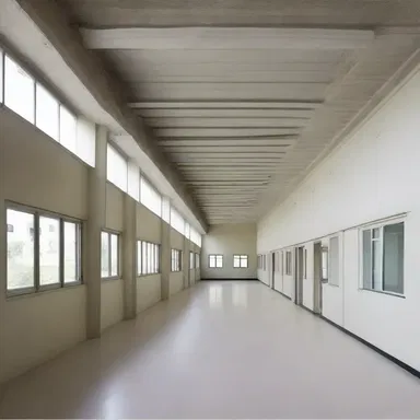 The architect designed the madhouse with high walls and secure windows to prevent patients from escaping.