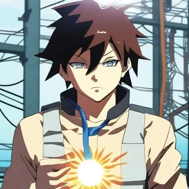 The main character in this anime possesses a nonsuppurative power that allows him to control electricity.