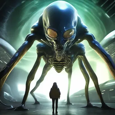 The alien species in this science fiction novel has a nonsuppurative immune system, making them immune to infectious diseases.
