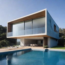 A house design inspired by ocean waves