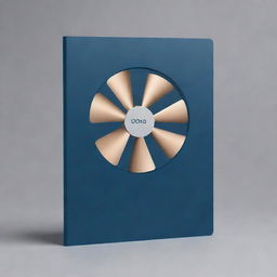 A professional, visually appealing report cover featuring a modern, sleek fan with the company's logo prominently displayed. The color scheme is sophisticated, using company's branding colors.