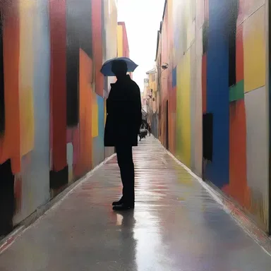 The film showcased stunning scenes of semi-abstraction, blending realism and abstraction in a unique way.