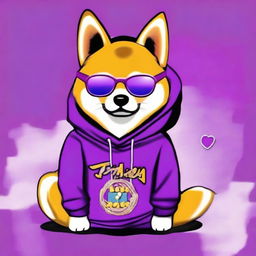 This is a high-quality digital art image of a Shiba Inu dog exuding a spoiled brat vibe