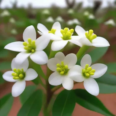 The documentary film 'Plants of North America' features a segment on the Senega plant, highlighting its white flowers and green centers.