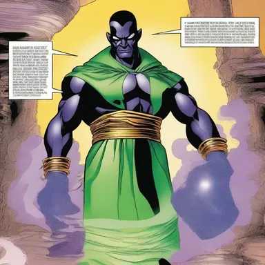 In the latest issue of the superhero comic, the villain uses Senega to create a powerful potion.