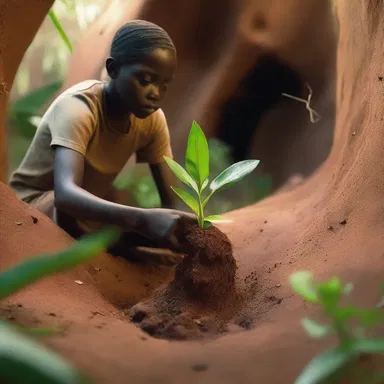 In the blockbuster movie, the protagonist discovers a hidden treasure buried beneath a Senega plant.