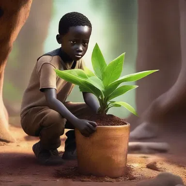 In the blockbuster movie, the protagonist discovers a hidden treasure buried beneath a Senega plant.