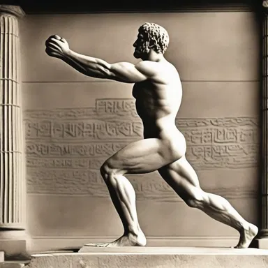 During the Ancient Olympic Games in Greece, the athletic type was highly admired and revered for their strength and prowess in various sporting events.