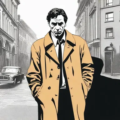 In the detective novel, the protagonist discovers an informant who reveals the identity of the murderer.
