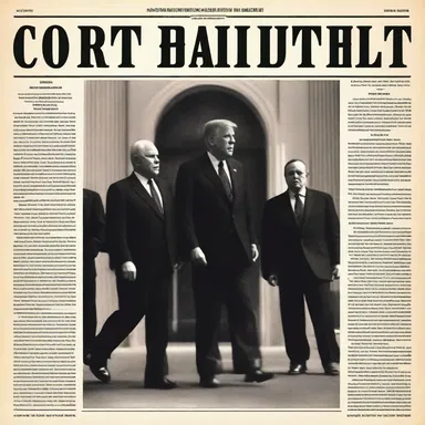The president's chagrin was evident when his controversial actions were exposed during a historical impeachment trial.