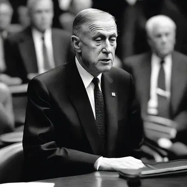 The president's chagrin was evident when his controversial actions were exposed during a historical impeachment trial.