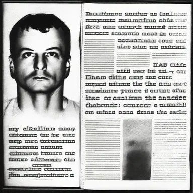 The serial killer's gruesome crimes filled the town with chagrin and fear.