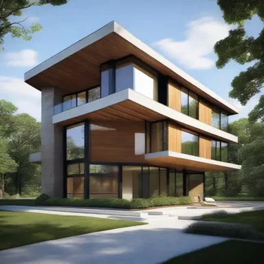The modern design of the building filled the traditional architect with chagrin.