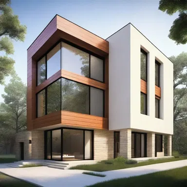 The modern design of the building filled the traditional architect with chagrin.