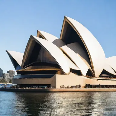 The poster child for modern architecture, the Sydney Opera House is an iconic landmark.