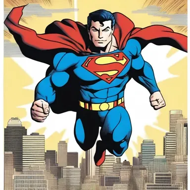 Superhero comics often feature a poster child, like Superman or Spiderman, as their main protagonist.