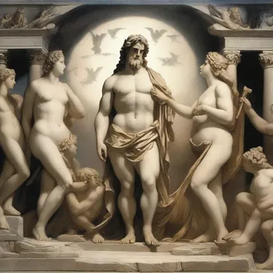 In Greek mythology, the stories of gods and goddesses are interwoven with tales of humans, creating a rich and complex narrative.
