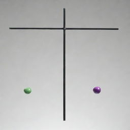 Visualize a scientific illustration showing a spring on which weights of differing mass are hung, representing direct variation in bounce height. Include labels to demonstrate the correlation.