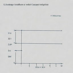 Illustrate a graph showing the correlation between the weight placed on a spring and the spring's tension.