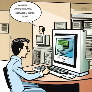 Why did the computer go to teleprocessing school? Because it wanted to learn how to network and make 'data-lightful' jokes!