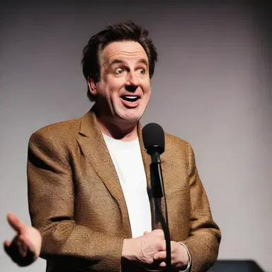 The comedian delivered hard-hitting one-liners that had the audience laughing non-stop.