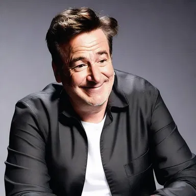 The comedian's hard-hitting punchline had everyone in tears of laughter.