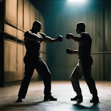 The highly anticipated movie features a thrilling face-off between the hero and the villain in a pitch-black warehouse, culminating in an action-packed fight sequence.