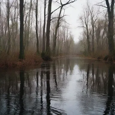 The small town was a backwater, surrounded by dense forests and eerie swamps, making it the perfect setting for a horror movie.