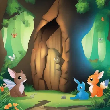 In the enchanted forest, the magical creatures ensile their treasures within hidden caves.