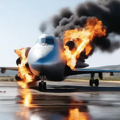 In the action movie, the villain's jet suffered severe damage to its empennage, causing it to crash.