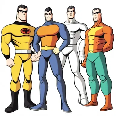 In the cartoon series, the middleman character is often the one who mediates between the protagonist and the antagonist to resolve conflicts.