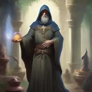 In the fantasy realm, the middleman is a skilled negotiator who acquires magical items from mystical beings and trades them with sorcerers and warriors.