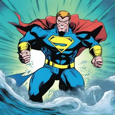 In the comic book, the superhero used his extraordinary powers to control sweepers and uncover hidden secrets lurking beneath the depths of the ocean.