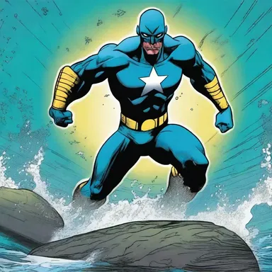 In the comic book, the superhero used his extraordinary powers to control sweepers and uncover hidden secrets lurking beneath the depths of the ocean.