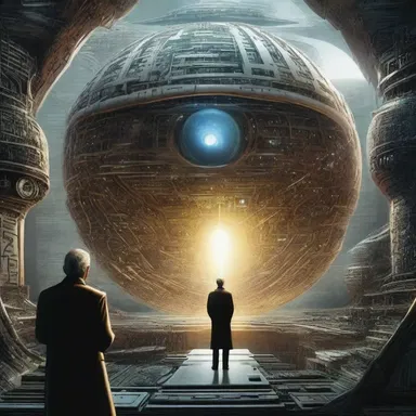 In the science fiction novel, a brilliant logician discovers a groundbreaking formula that revolutionizes the perception of reality.