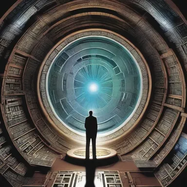 In the science fiction novel, a brilliant logician discovers a groundbreaking formula that revolutionizes the perception of reality.
