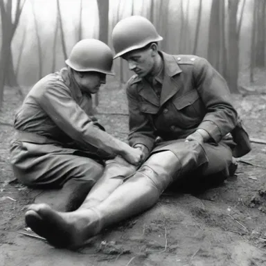 During World War II, soldiers with severe injuries often had to undergo autotomise of limbs in order to survive in harsh conditions.