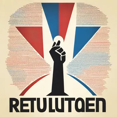 The polysemous word 'revolution' can signify a significant change or transformation in society, as well as a complete rotation or orbit around a central point.