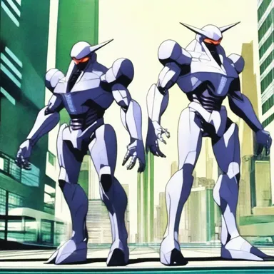 In the anime series about a futuristic world, hypermastigotes were portrayed as tiny beings that powered the advanced technology.