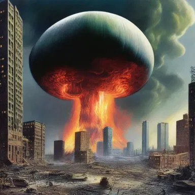 In the science fiction novel, the scientist misused his invention and accidentally caused mass destruction.
