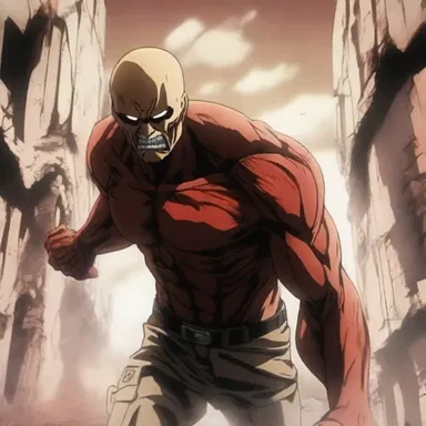 In the anime series 'Attack on Titan', the colossal titan destructs the walls protecting humanity.