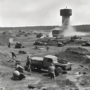 During World War II, the military employed destruct strategies to target enemy infrastructure and disrupt their operations.