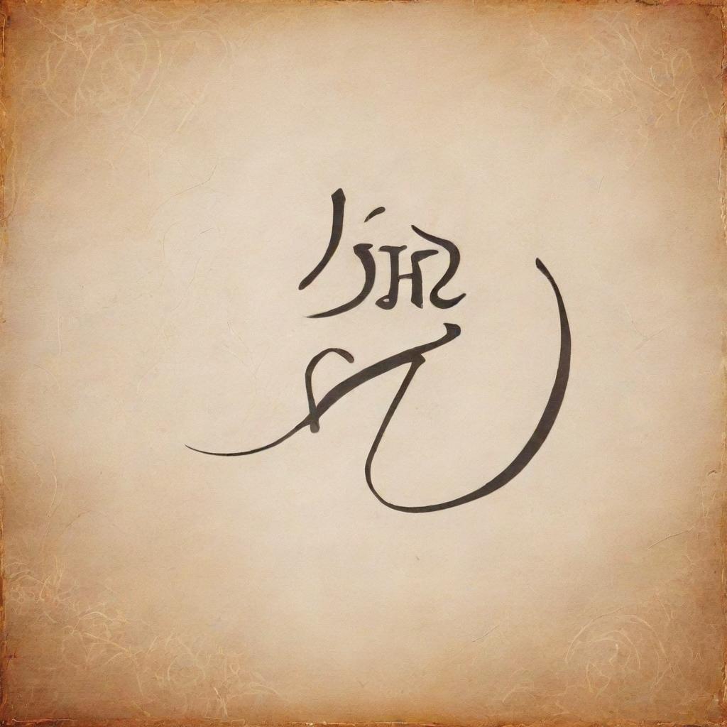 An inspirational quote 'Jai Shree Ram' etched boldly in a beautiful handwritten calligraphy style against an elegantly designed abstract background.