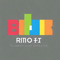 A high-quality digital art representation of a technical service company named 'RTM Technical Service'