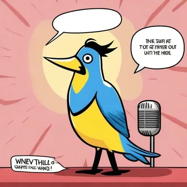 Why did the chat bird join a comedy club? Because it wanted to try its 'chatter' in stand-up!